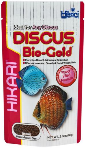 Tropical Discus Bio-Gold Red Color 2.82 oz