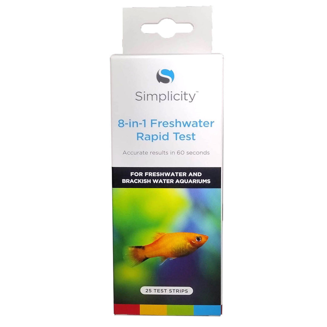 8-in-1 Freshwater Rapid Test - 25 Test Strips