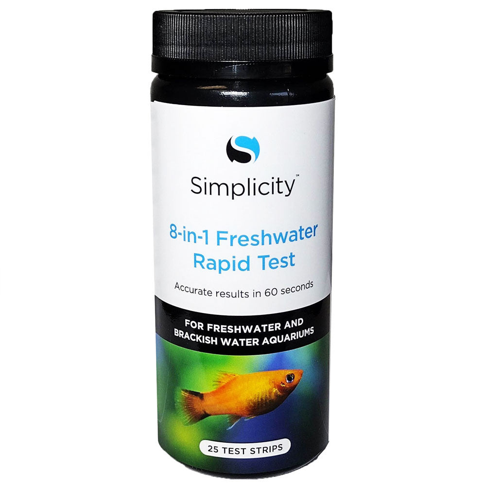 8-in-1 Freshwater Rapid Test - 25 Test Strips