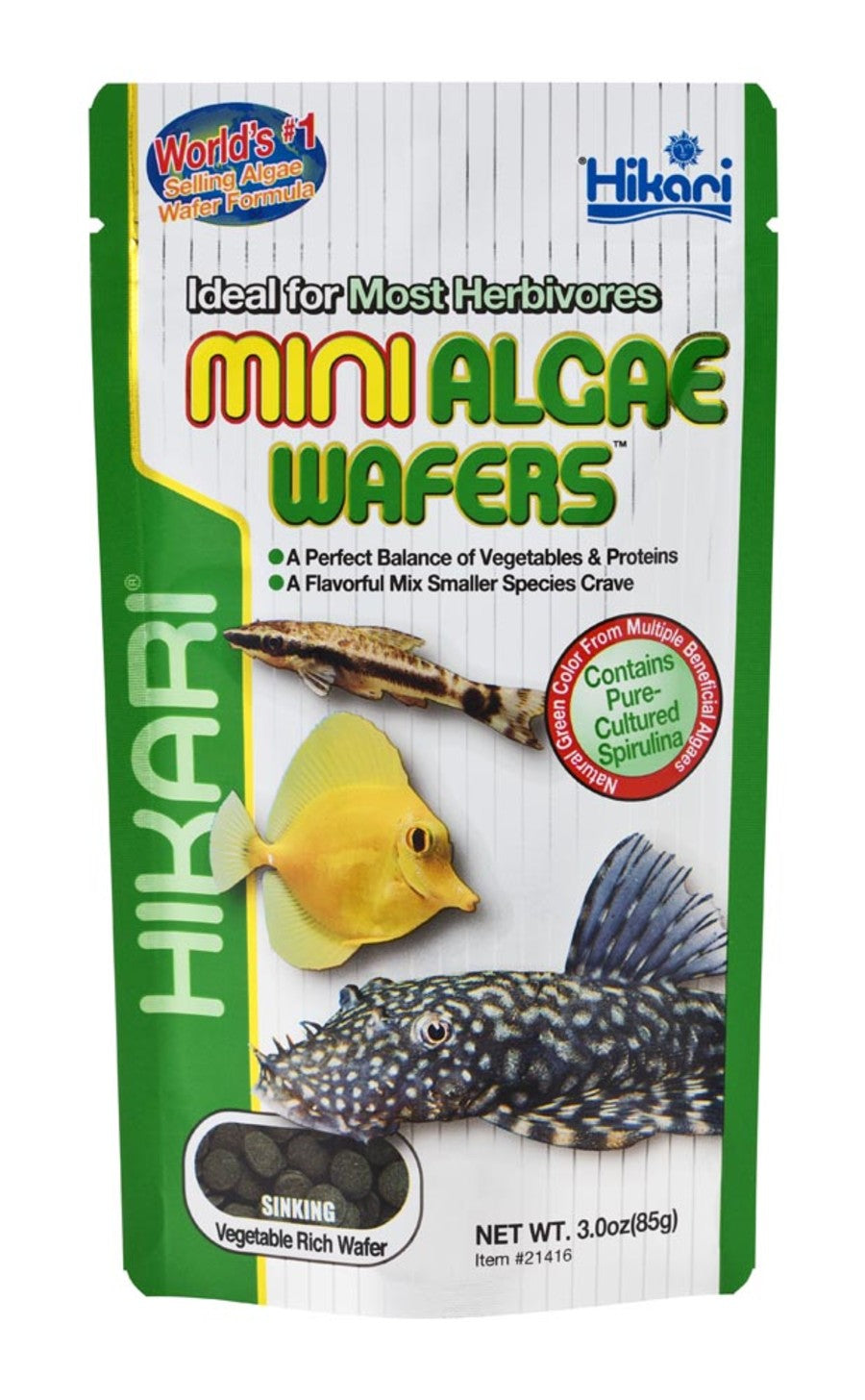 Mini Algae Wafers 3 oz
