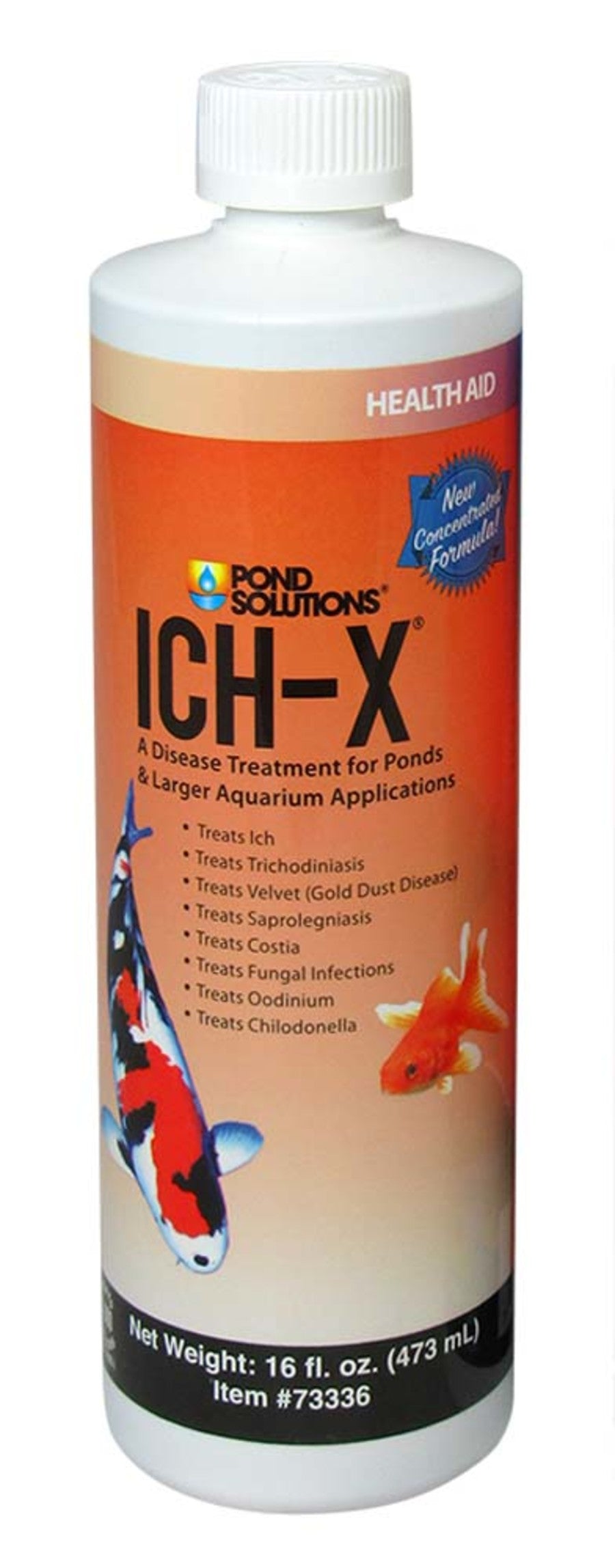 Aquarium Solutions IchX Pond 16oz ·