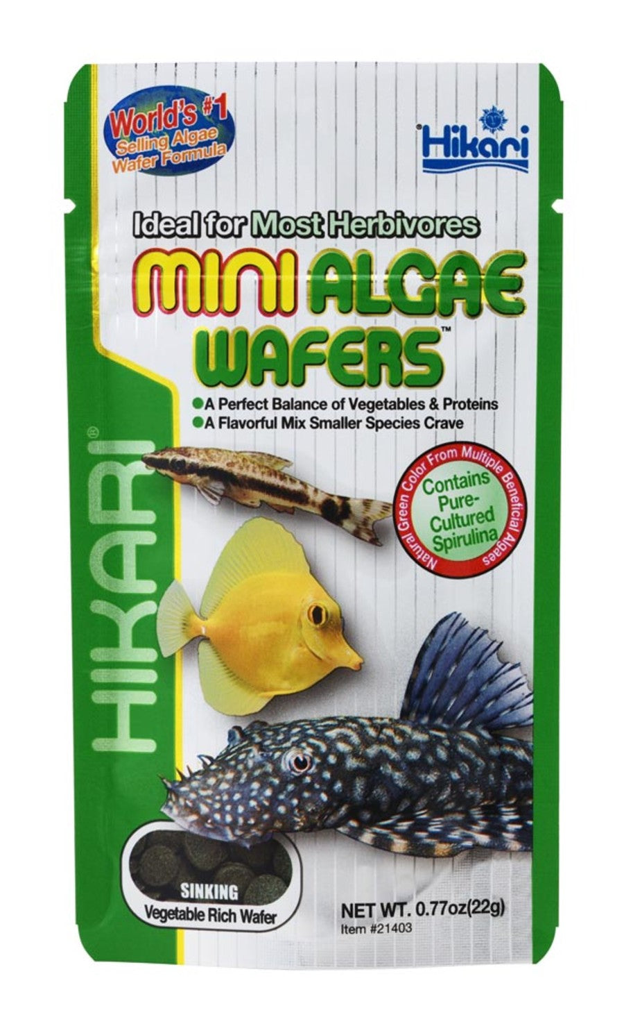 Mini Algae Wafers .77 oz
