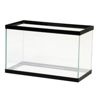 Aqueon 10 gallon aquarium black 20x10x12