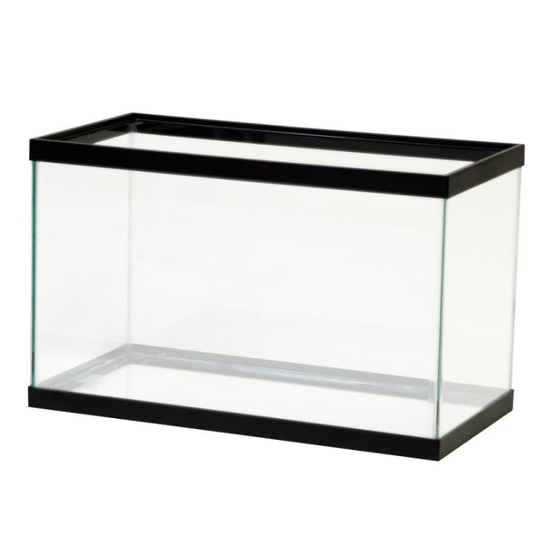 Aqueon 10 gallon aquarium black 20x10x12