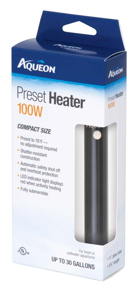 Aqueon preset aquarium heater 100 watt