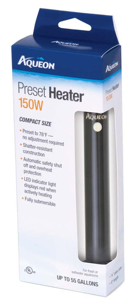 Aqueon preset aquarium heater 150 watt