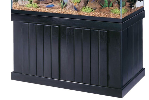 Aqueon pine cabinet 48x24 black