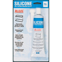 Aqueon 100 silicone aquarium sealant clear 3oz