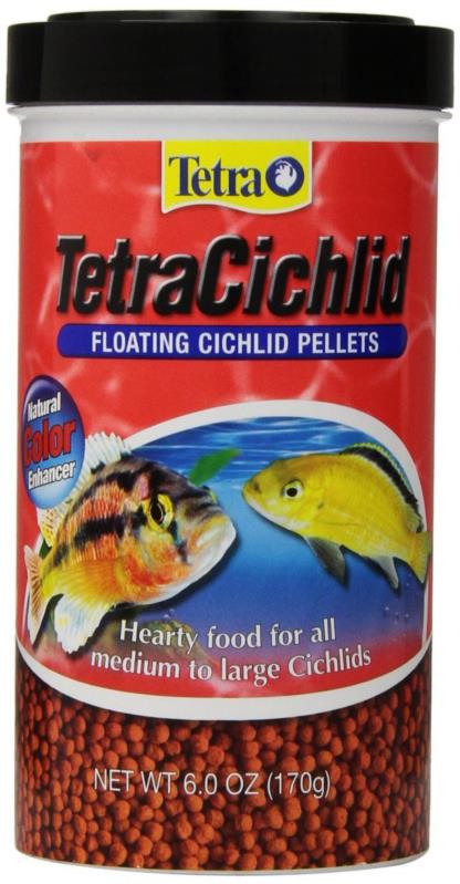 Tetra Cichlid Floating Pellets 6 oz