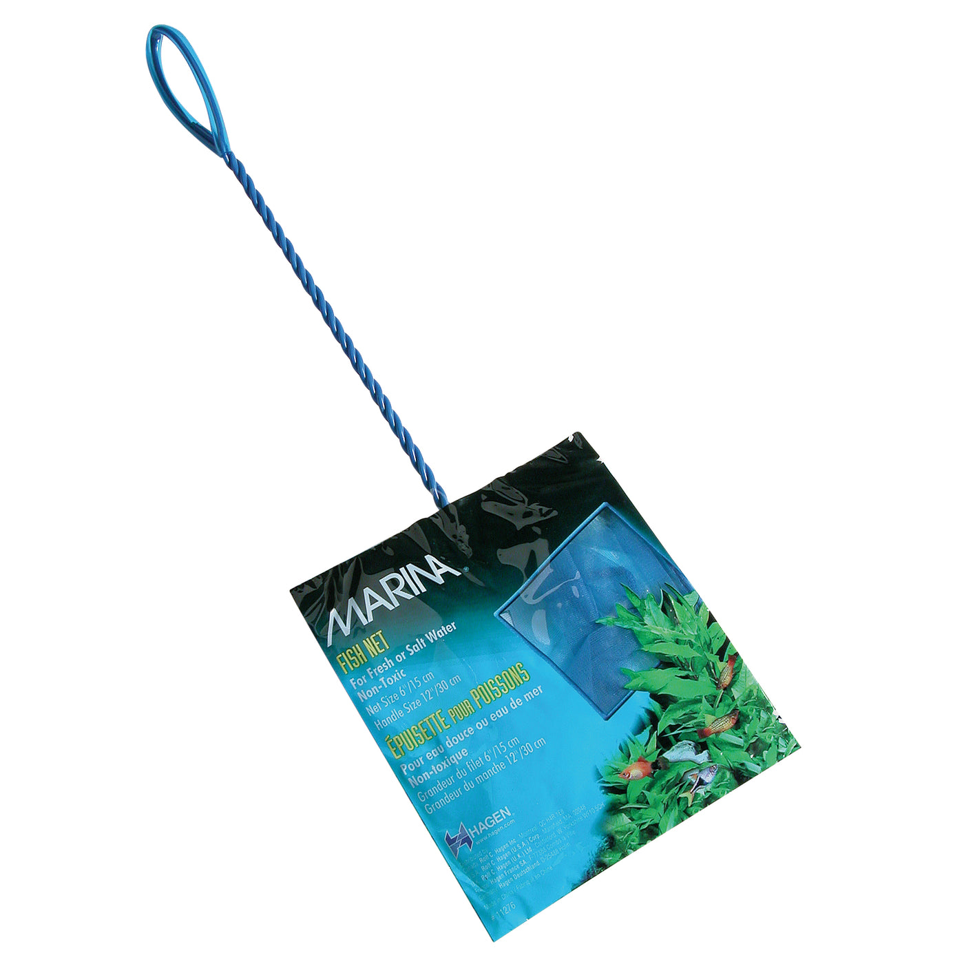 6IN FINE NYLON NET W/ 12 INCH HANDLE