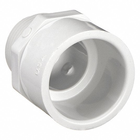 3/4" x 3/4" PVC Adapter Male NPT x Slip - Schedule 40