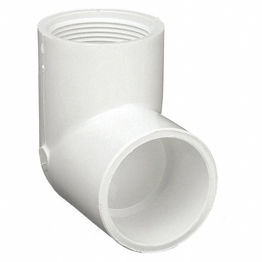 3/4" PVC 90 Elbow - Female Pipe Thread/Slip - Schedule 40