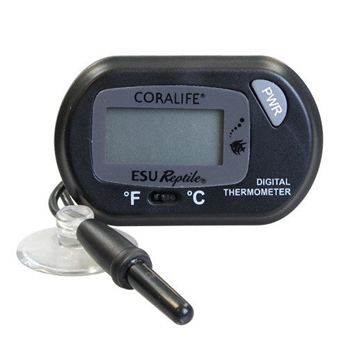 Coralife Thermometer Digital W/Battery Aquarium –