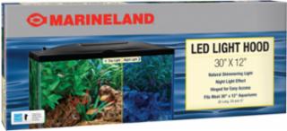 Marineland LED Aquarium Hood 30x12