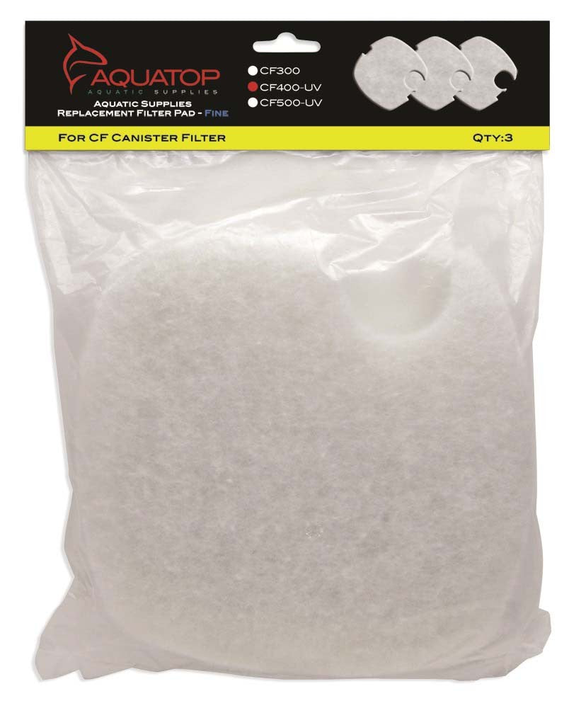 AQUATOP RFP-CF400UV 3 Pack CF-400UVMKII Replacement Filter Sponge
