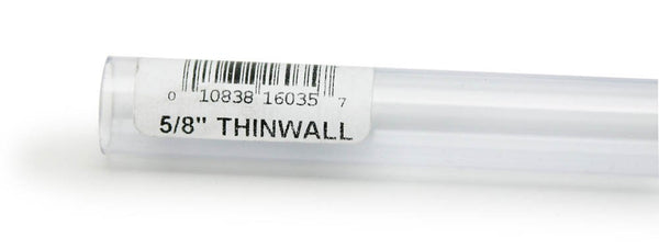 Lee's Thinwall Rigid Tubing 5/8in x 36in