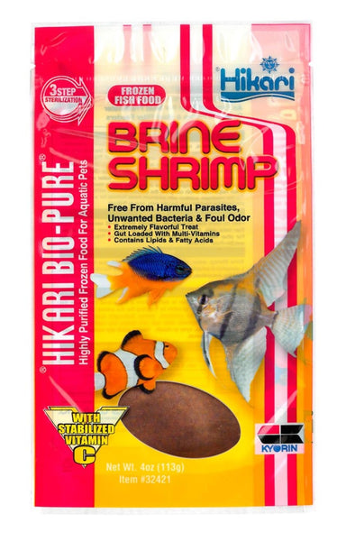 Brine Shrimp Fish Food 4 oz