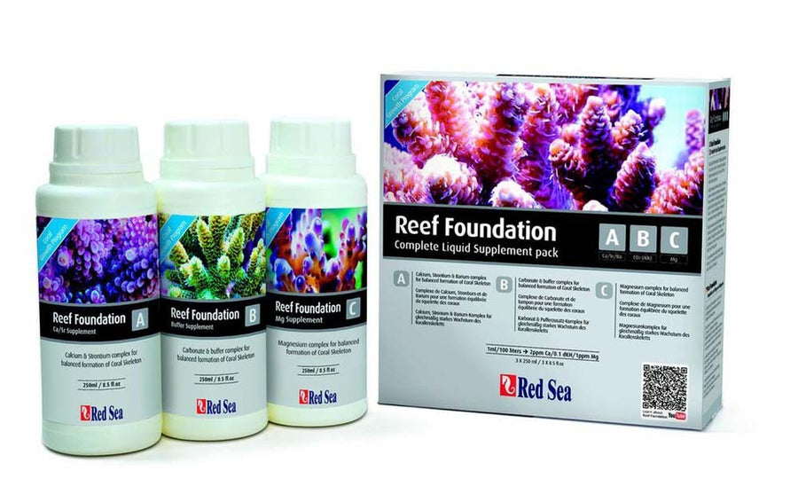 Red Sea Reef Foundation ABC 3 Pack - 250 ml.