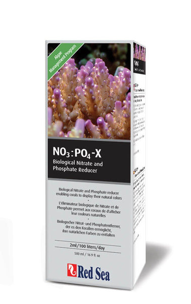 Red Sea NO3 PO4-X Nitrate & Phosphate Reducer - 500 ml.