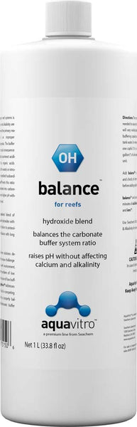 SeaChem Aqua Vitro Reef Balance - 1 Liter/ 34 Fl Oz