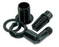 Lifegard Bulkhead Kit 3/4" Black Slip