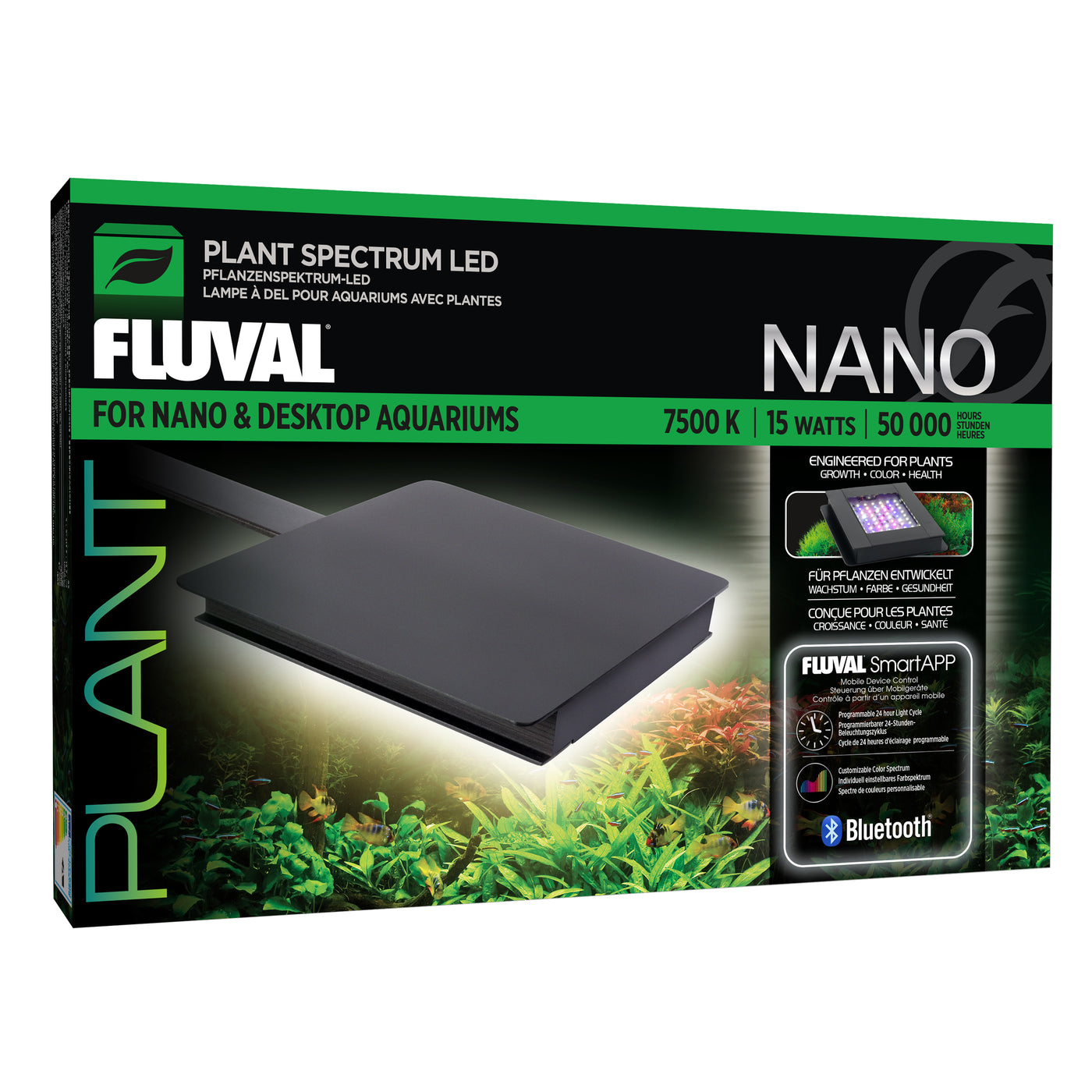 FLUVAL PLANT NANO LED WITH BLUETOOTH - 15 W