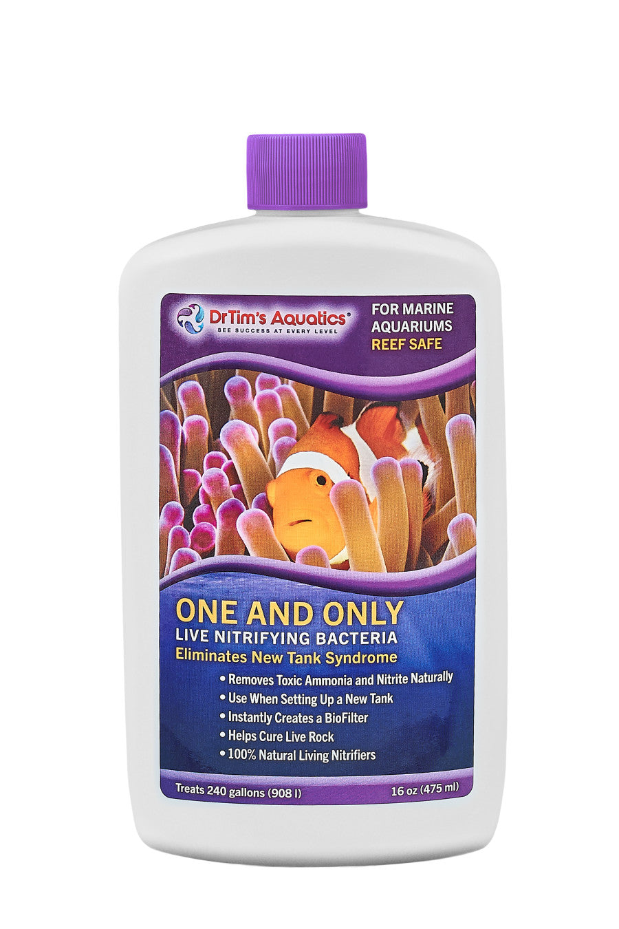 Dr. Tim's One & Only Reef Bacteria 16 oz (240 Gallon)