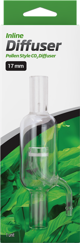 Seachem Glass In Line Pollen Style Diffuser 17mm