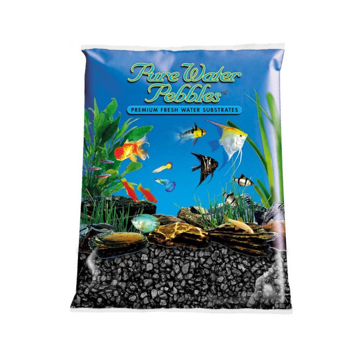 Nature's Ocean Pure Water Pebble Color Jet Black 25 lbs