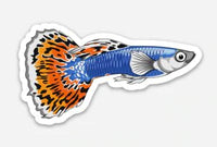 Guppy Sticker 3"