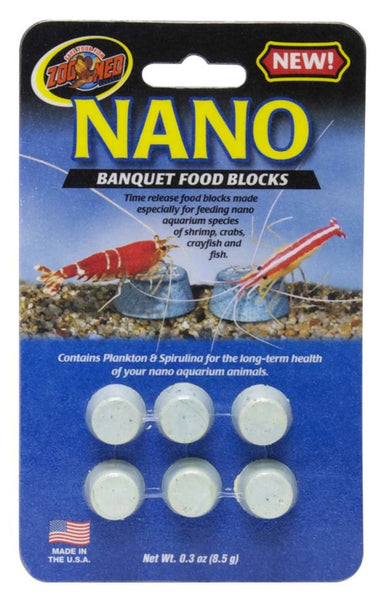 Zoo Med Nano Banquet Fish Feeding Blocks