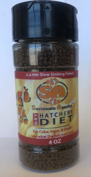 Hatchery Diet 2.4 mm